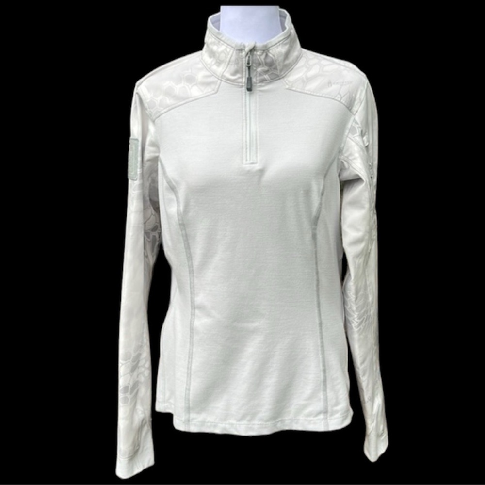 Yeti Women's White Long Sleeve Top